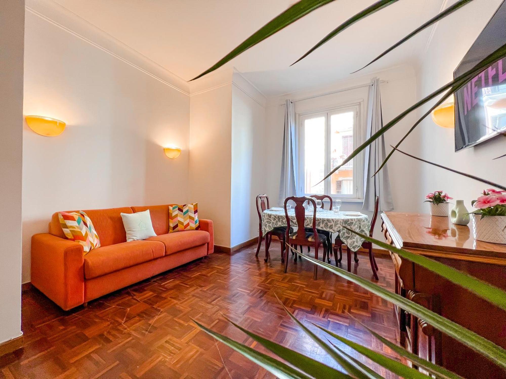 Apartment Large House Near The Metro A - Ideal For 6 People In The Center Of Rom